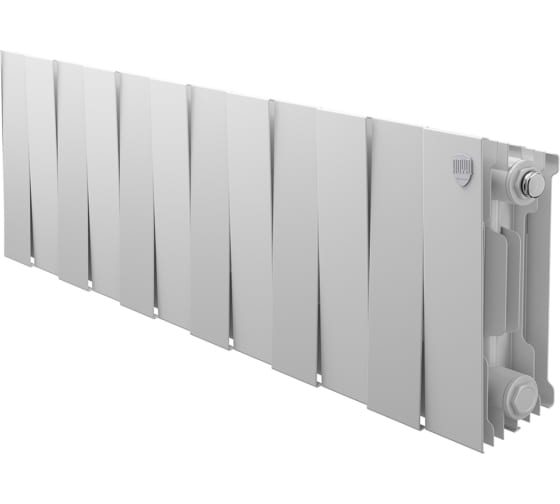 Радиатор биметаллический Royal Thermo PianoForte 200 мм Бок., Белый