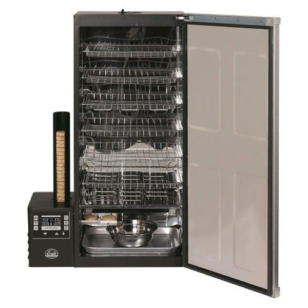 Электрическая коптильня Bradley Digital Smoker (6 полок) + адаптер для холодного копчения