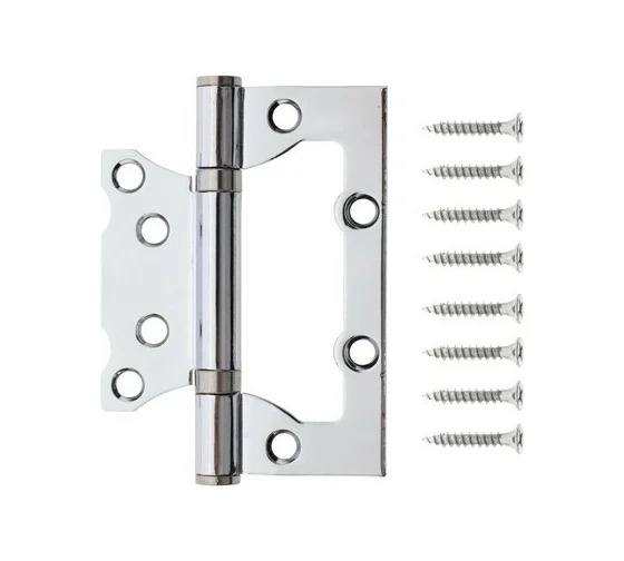 Петля универсальная накладная без врезки Code Deco 100х75х2,5-B2-CR Хром 29172