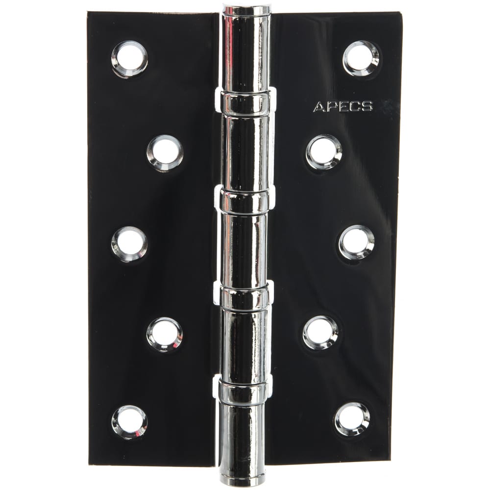 Петля универсальная накладная врезная Apecs 120х80-B4-Steel-GRF